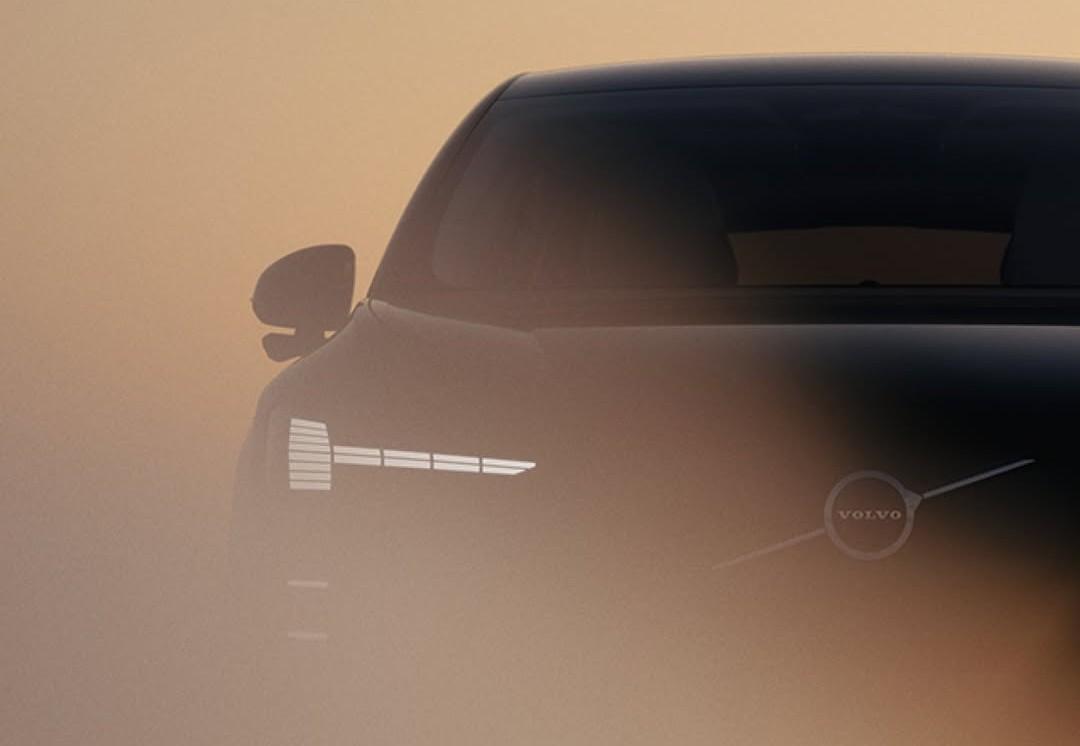 Volvo тизерит электромобиль с увеличенным запасом хода