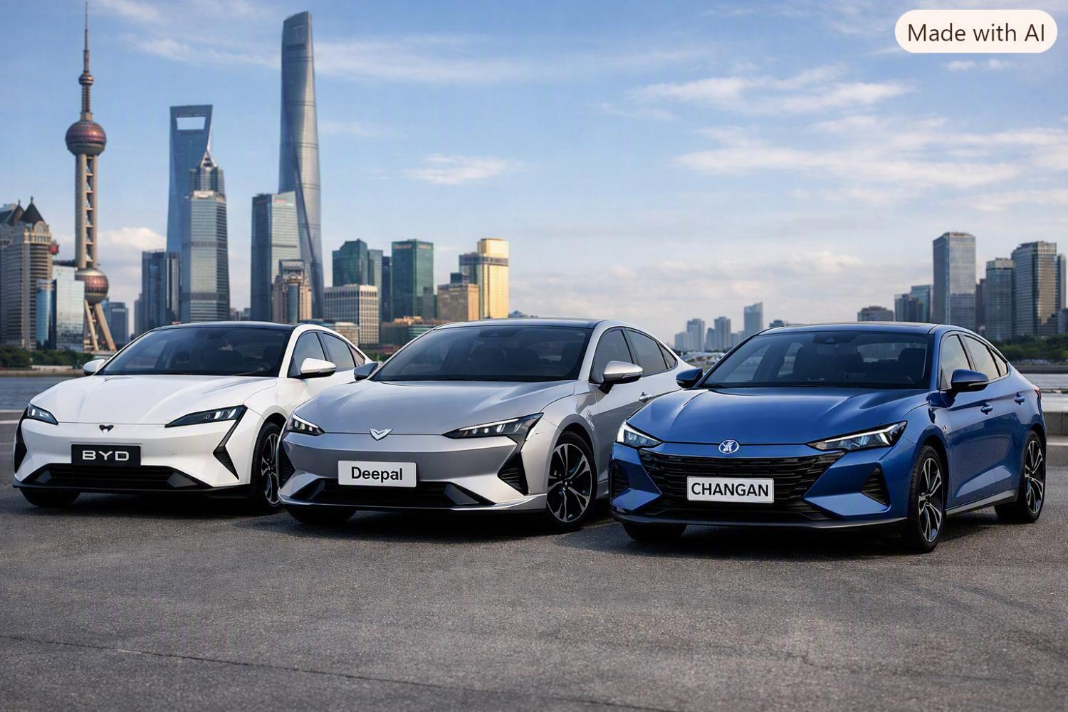 BYD, Deepal и Changan показали наибольший рост продаж среди китайских брендов в Казахстане