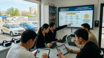 Полиция выявила множество нарушений в деятельности автошкол в Казахстане