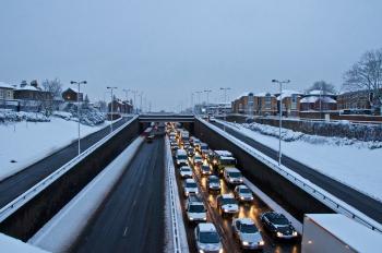 Как изменился новогодний трафик на улицах Алматы